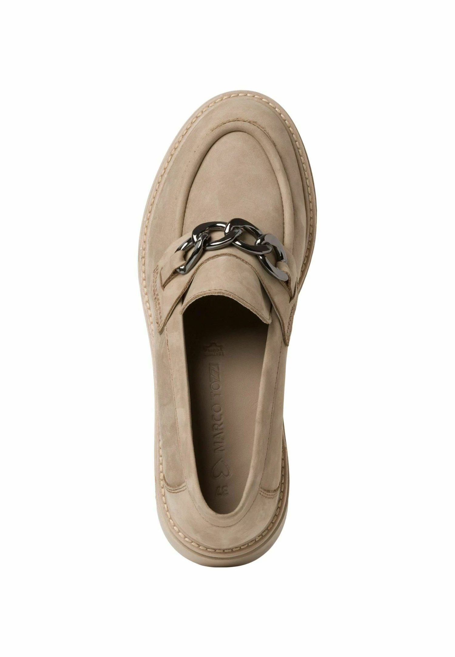 Marco Tozzi Scarpe Senza LacciTaupe Nubuck Donna Scarpe Piatte M3111E09G-B11 5 Marco Tozzi Scarpe Senza LacciTaupe Nubuck Donna Scarpe Piatte M3111E09G-B11 - immagine 3