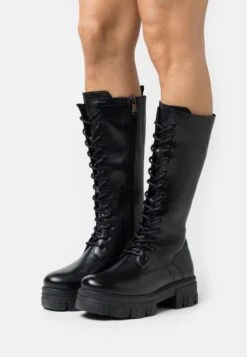 Marco Tozzi Stivali Con I LacciBlack Donna Stivali M3111A1O5-Q11