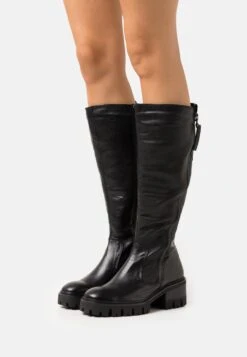 Marco Tozzi Stivali AltiBlack Antic Donna Stivali M3111A157-Q11