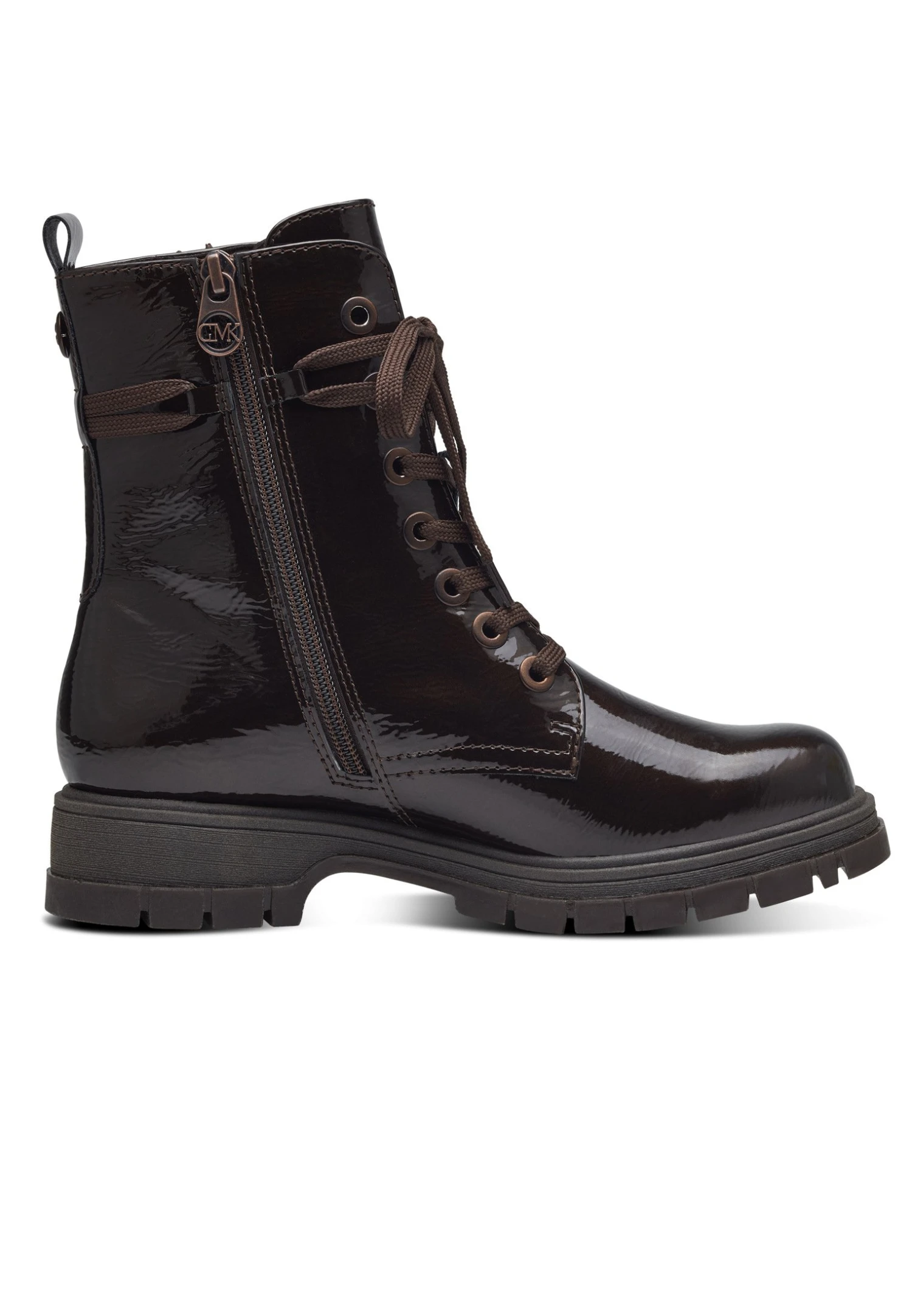 Marco Tozzi Elegante By Gmk Guido Maria KretschmarStivaletti Con PlateauMocca Patent Donna Stivaletti M3111N14P-O11 7 Marco Tozzi Elegante By Gmk Guido Maria KretschmarStivaletti Con PlateauMocca Patent Donna Stivaletti M3111N14P-O11 - immagine 5