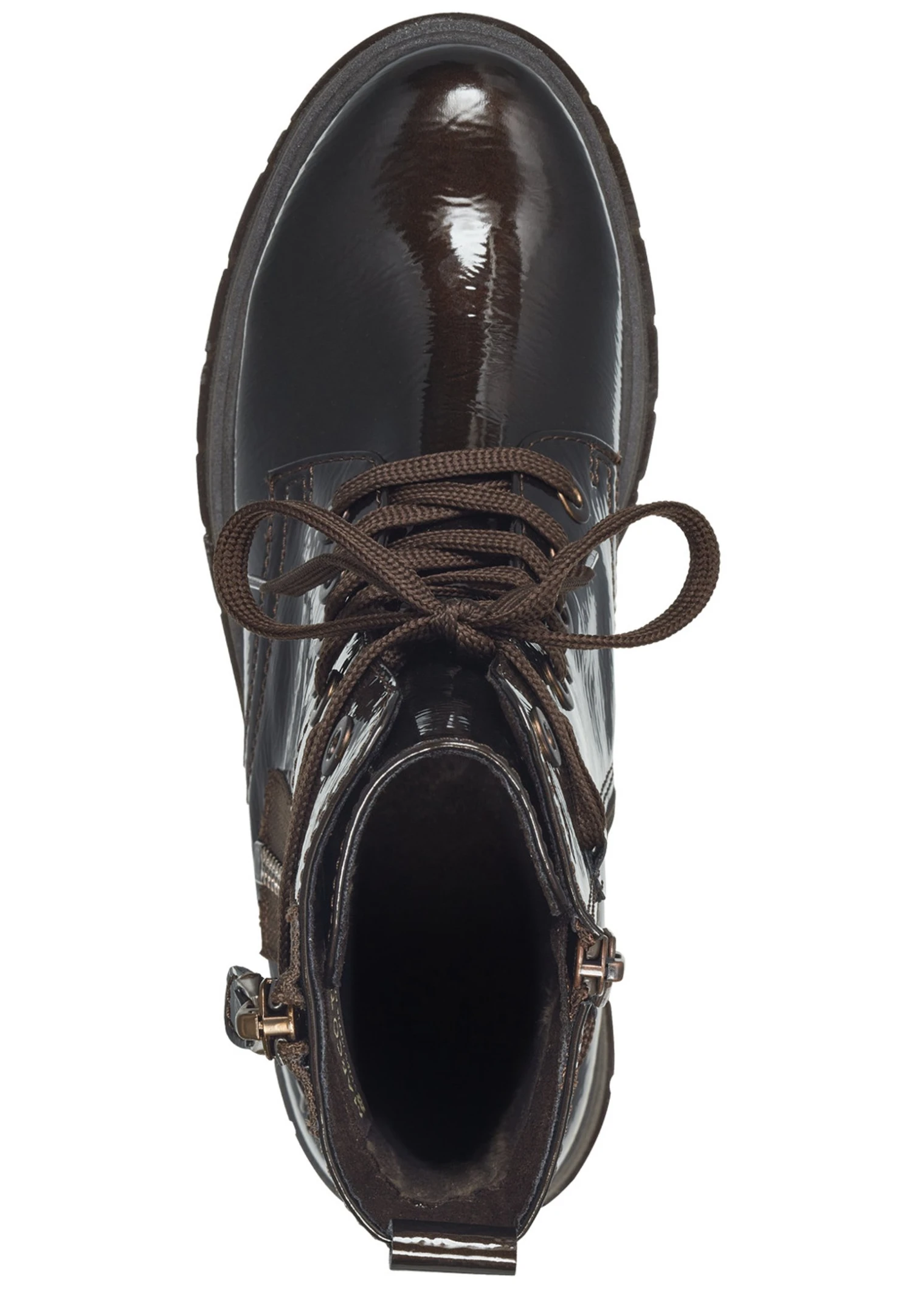 Marco Tozzi Elegante By Gmk Guido Maria KretschmarStivaletti Con PlateauMocca Patent Donna Stivaletti M3111N14P-O11 5 Marco Tozzi Elegante By Gmk Guido Maria KretschmarStivaletti Con PlateauMocca Patent Donna Stivaletti M3111N14P-O11 - immagine 3