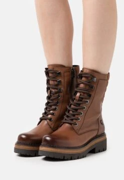 Marco Tozzi By Guido Maria KretschmerStivaletti StringatiCognac Donna Stivaletti M3111N0W8-O11