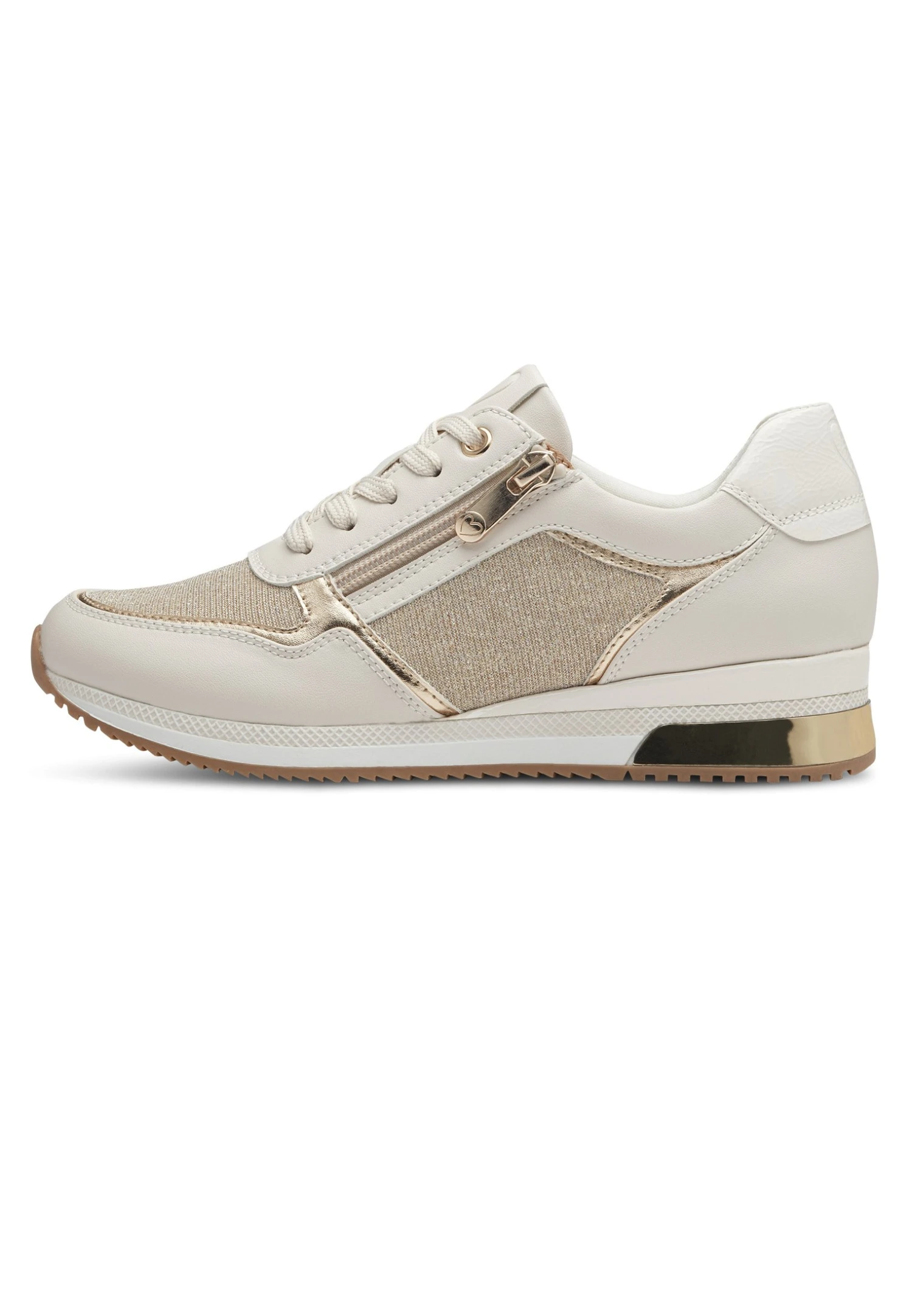 Marco Tozzi Sneakers Basse - Cream Gold 3 Marco Tozzi Sneakers Basse - Cream Gold