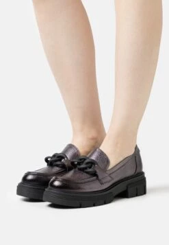 Marco Tozzi Scarpe Senza LacciPewter Donna Scarpe Piatte M3111E08I-C11