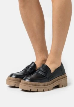 Marco Tozzi Scarpe Senza LacciBlack/Nature Donna Scarpe Piatte M3111E08G-Q12