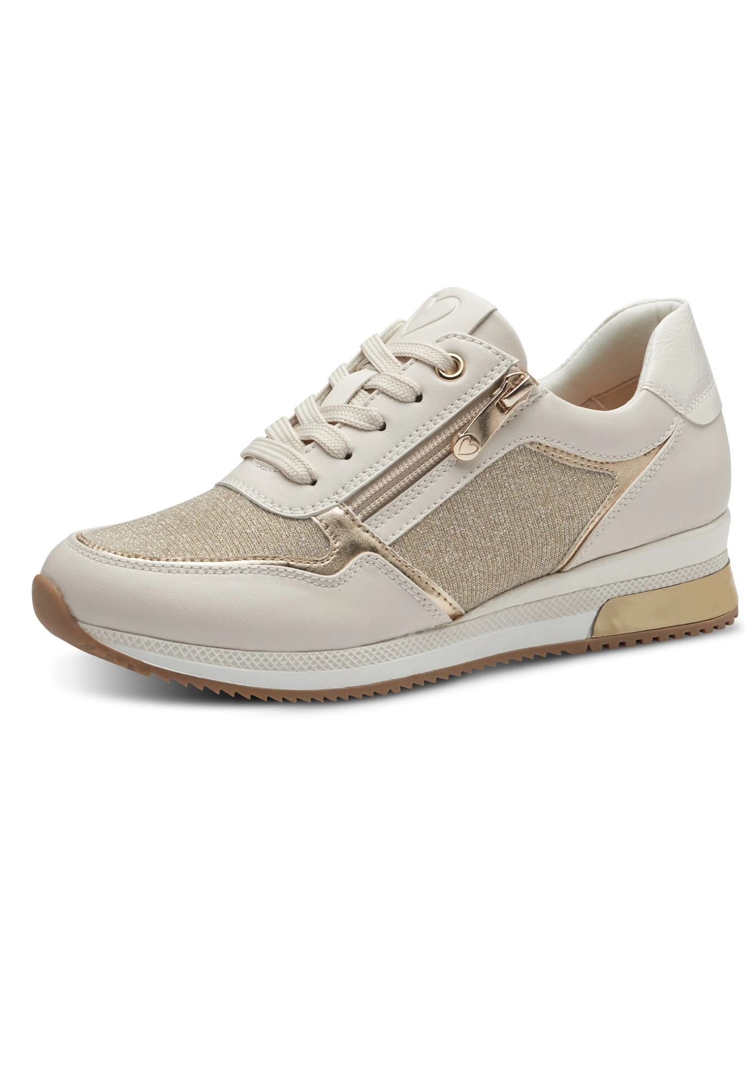 Marco Tozzi Sneakers Basse - Cream Gold 4 Marco Tozzi Sneakers Basse - Cream Gold - immagine 2
