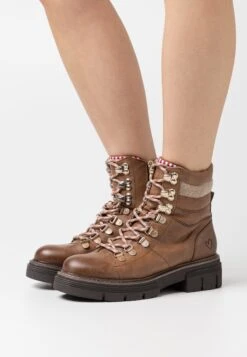 Marco Tozzi Stivaletti Con PlateauCognac Donna Stivaletti M3111N11F-O11