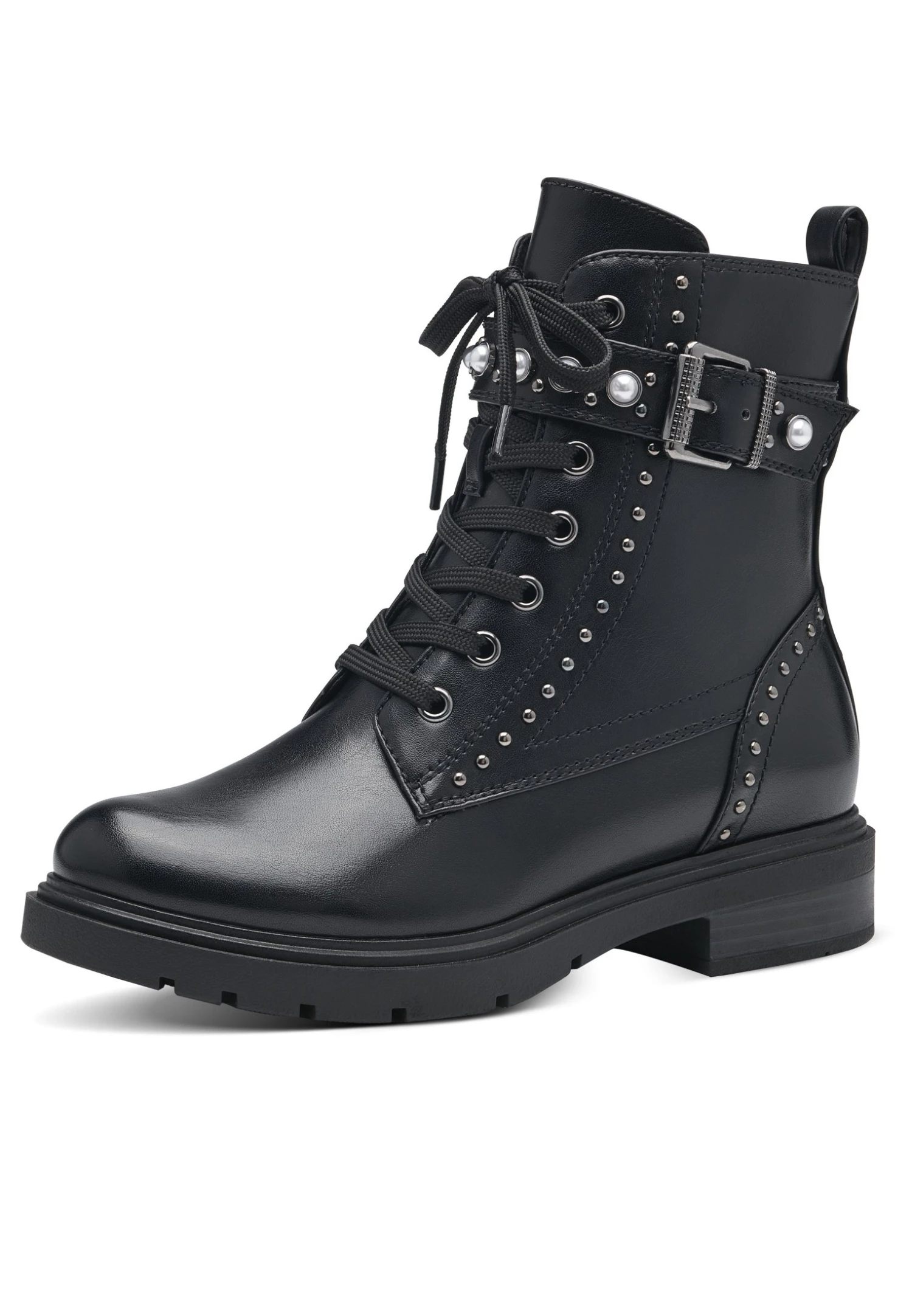 Marco Tozzi EleganteStivaletti StringatiBlack Donna Stivaletti M3111N14Y-Q11 4 Marco Tozzi EleganteStivaletti StringatiBlack Donna Stivaletti M3111N14Y-Q11 - immagine 2