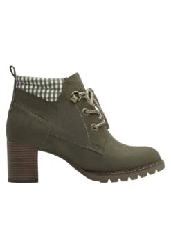 Marco Tozzi Stivaletti Stringati - Khaki Comb -Vendite Scarpe Donna 8d1a70e04abb4149b999b9c4b02b1716