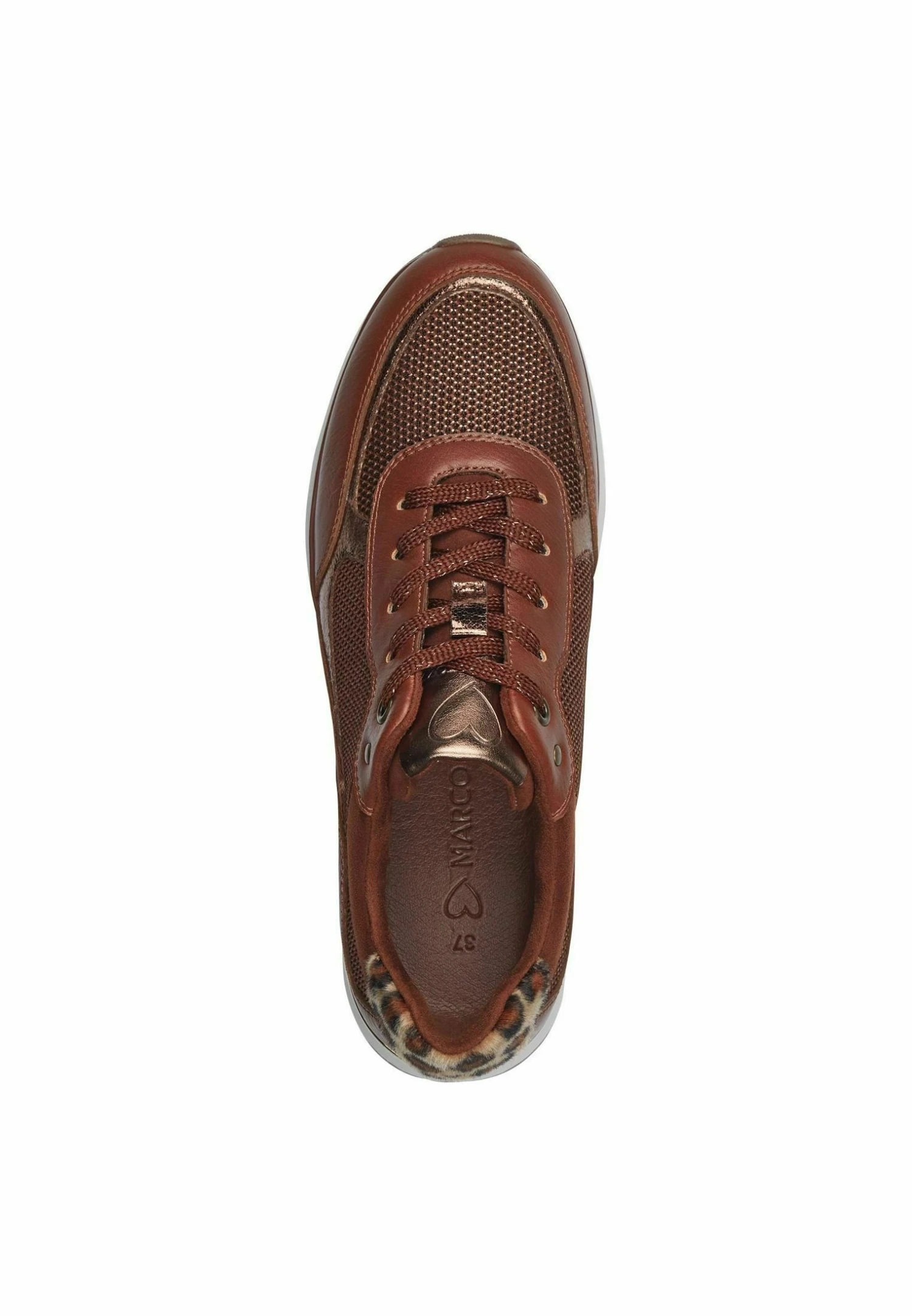 Marco Tozzi Sneakers BasseCognac Comb Donna Sneakers M3111A1QB-O11 5 Marco Tozzi Sneakers BasseCognac Comb Donna Sneakers M3111A1QB-O11 - immagine 3