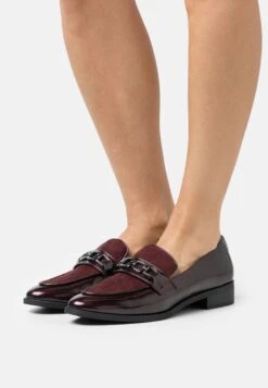 Marco Tozzi Scarpe Senza LacciBordeaux Donna Scarpe Piatte M3111E08L-G11