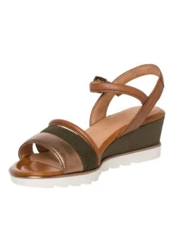 Marco Tozzi Sandali Con Plateau - Khaki Comb -Vendite Scarpe Donna bc84e2f354074f1ea2052408c3d2e8c6