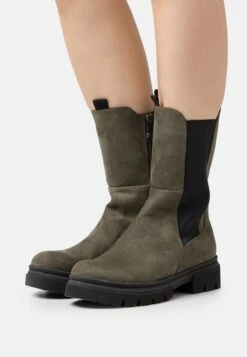 Marco Tozzi Stivali Con PlateauKhaki Donna Stivali M3111N10M-N11