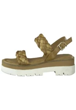 Marco Tozzi By Guido Maria Kretschmer - Sandali Con Plateau - Cognac Comb