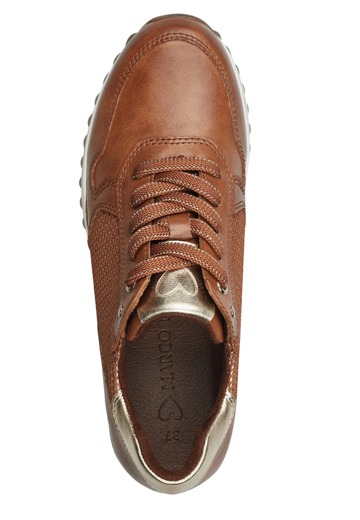 Marco Tozzi Low Top Comb KunstSneakers BasseCognac Comb Donna Sneakers M3111A1RE-O11 5 Marco Tozzi Low Top Comb KunstSneakers BasseCognac Comb Donna Sneakers M3111A1RE-O11 - immagine 3