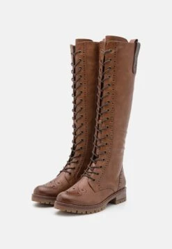 Marco Tozzi Stivali Con I LacciCognac Combination Donna Stivali M3111A1OR-O11 -Vendite Scarpe Donna e524f1236ca348d9807576f9e4548494