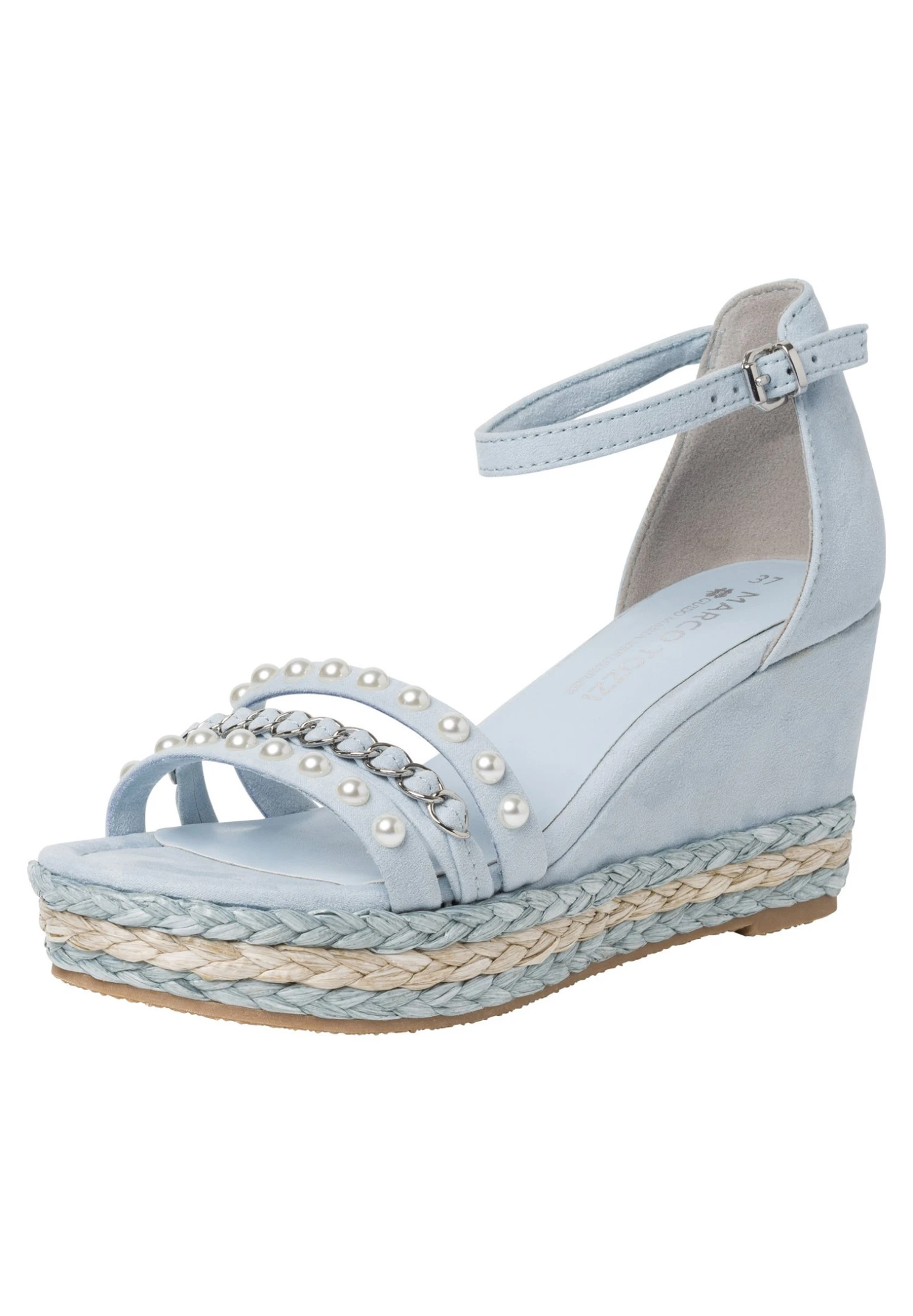 Marco Tozzi By Guido Maria KretschmerSandali Con ZeppaLt Blue Donna Sandali M3111A1JV-K11 4 Marco Tozzi By Guido Maria KretschmerSandali Con ZeppaLt Blue Donna Sandali M3111A1JV-K11 - immagine 2