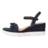 Marco Tozzi Sandali Con Plateau - Navy 1 Marco Tozzi Sandali Con Plateau - Navy -Vendite Scarpe Donna f9602512e2b64fb48974b9bab6683d1c