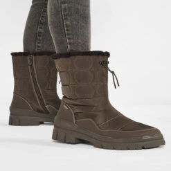 Tronchetti Marco Tozzi - 2-26861-39 Khaki Comb 726 -Vendite Scarpe Donna tronchetti marco tozzi 2 26861 39 khaki comb 726 4